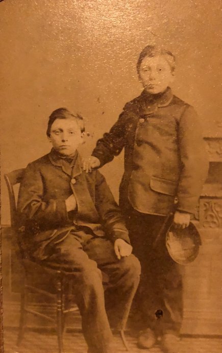 Minne en Pieter Pieters Stapensea (betovergrootvader)